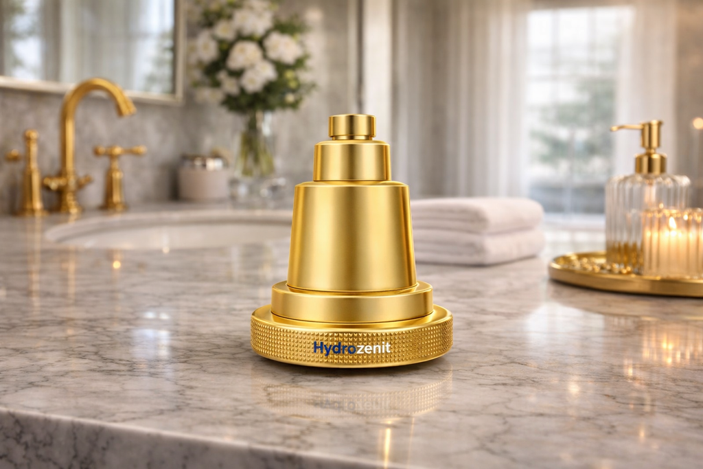 Showerhead Filter Gold