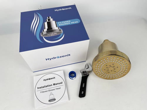 Showerhead Filter Gold